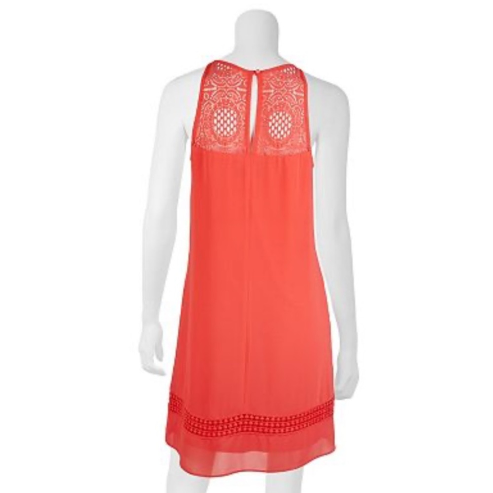 CORAL IZ BYER DRESS